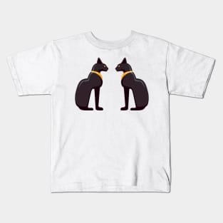 Ancient Egyptian Bastet Cat Kids T-Shirt
